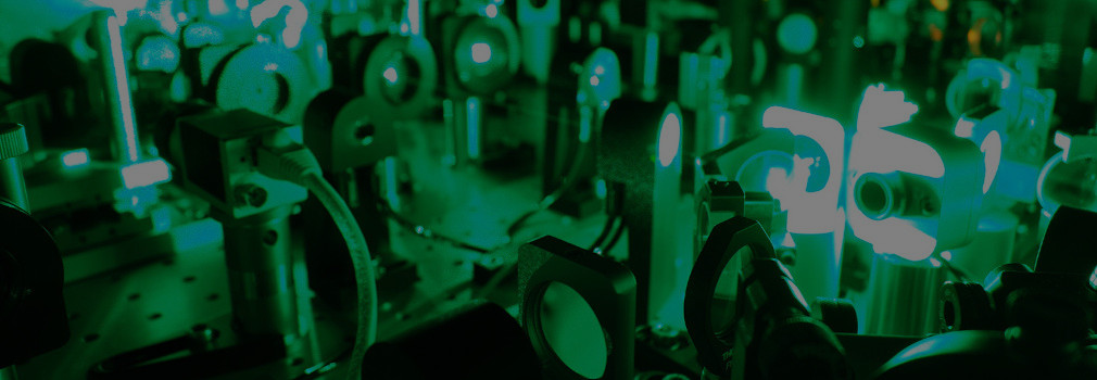 blue background with artistic molecules